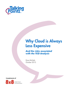 Why Cloud is Always Less Expensive and TCO Analysis