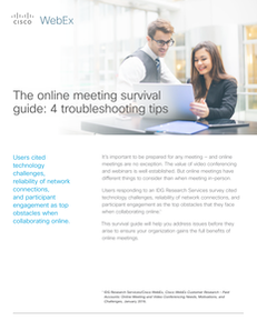 The Online Meeting Survival Guide: 4 Troubleshooting Tips
