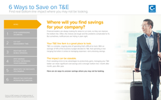 6 Ways to Save on T&E