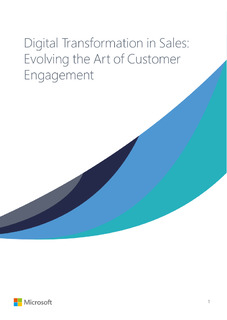 Digital transformation in sales: evolving the art of customer engagement eBook