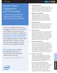 Power Patient Engagement with Technology