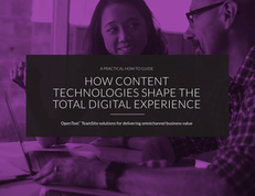 How Content Technologies Shape the Total Digital Experience