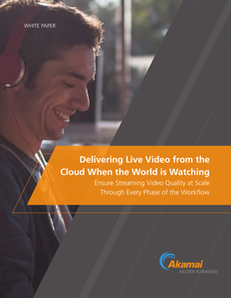 Delivering Live Video from the Cloud When the World is Watching