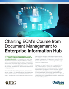 Charting ECM’s Course to Enterprise Information Hub