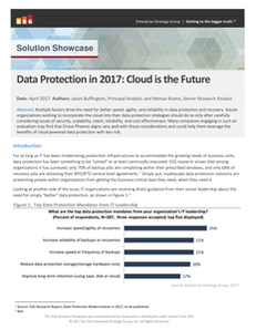 Data Protection in 2017: Cloud is the Future