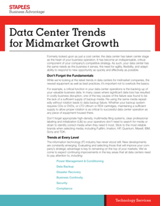 Data Center Trends for Midmarket Growth