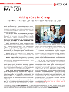 Making a Case for Change: How New Technology Can Help You reach Your Business Goals