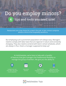 Do you employ minors? 4 tips and tools you need now!