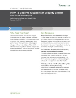 How to Become a Superstar Security Leader