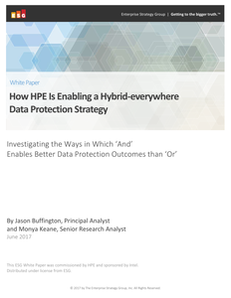 How HPE is Enabling a Hybrid-everywhere Data Protection Strategy