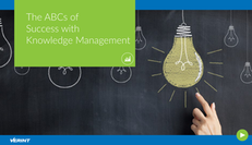The ABCs of Success with Knowledge Management