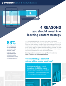 4 Reasons You Should Invest in a Learning Content Strategy
