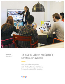 The enterprise marketer’s playbook: Building an integrated data strategy