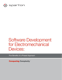 Software Development for Electromechanical Devices: Five Benefits of a Phased Approach