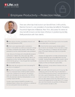 Employee Productivity – Protection Helps