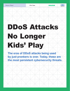DDoS Attacks No Longer Kids’ Play