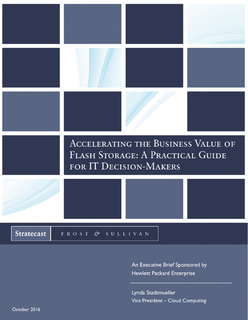Accelerating the Business Value of Flash Storage: A Practical Guide for IT Decision-Makers