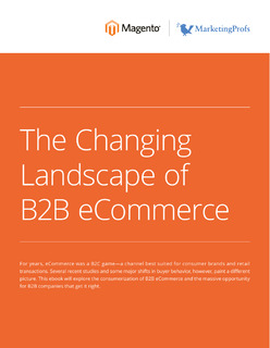 The Changing Landscape of B2B eCommerce
