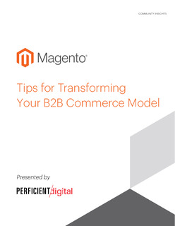 Tips for Transforming Your B2B Commerce Model