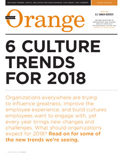 6 Culture Trends for 2018