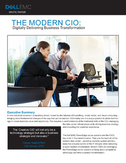 The Modern CIO: Digitally Delivering Business Transformation