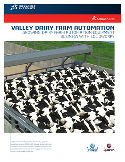 SOLIDWORKS® solutions for Valley Dairy Farm Automation