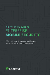 The Practitioners Guide to Enterprise Mobile Security