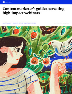 Content marketer’s guide to creating high-impact webinars