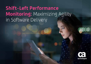 Shift Left Performance Monitoring