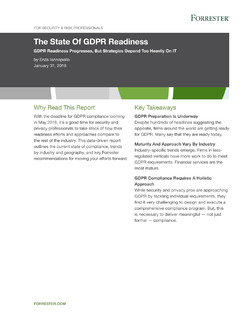 The State Of GDPR Readiness
