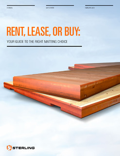 Rent, buy, or lease? Learn how to make the smart choice for your site access mat needs
