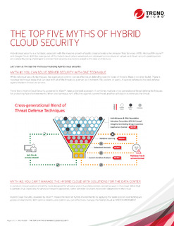 The Top five Myths of Hybrid Cloud Security