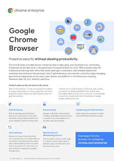 Proactive Security with Chrome Browser