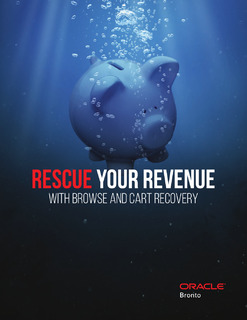 Rescue Your Revenue With Browse and Cart Recovery