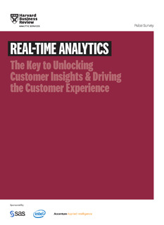 Harvard Business Review Analytic Services: Real-Time Analytics