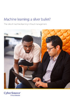 Machine learning: a silver bullet?