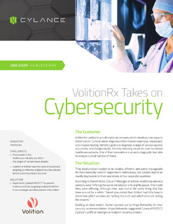 VolitionRx Takes on Cybersecurity