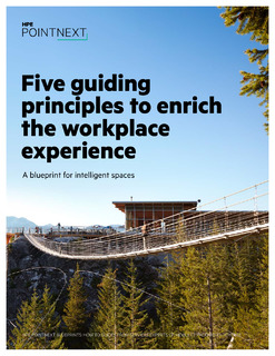 Five Guiding Principles to Enrich the Workplace Experience: A Blueprint for Intelligent Spaces