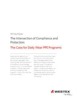 The Intersection of Compliance and Protection: The Case for Daily Wear PPE Programs