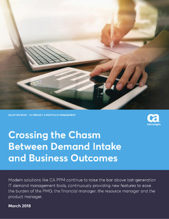 Crossing the Chasm Between Demand Intake and Business Outcomes