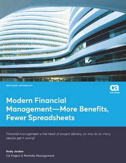 Modern Financial Management—More Benefits, Fewer Spreadsheets