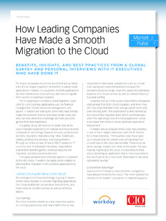 How Leading Companies Have Made a Smooth Migration to the Cloud