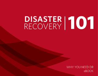 Disaster Recovery 101 eBook
