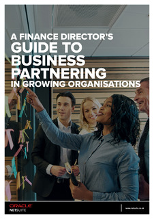 A Finance Director’s Guide to Business Partnering in Growing Organisations.