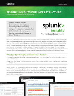 Insights for Infrastructure