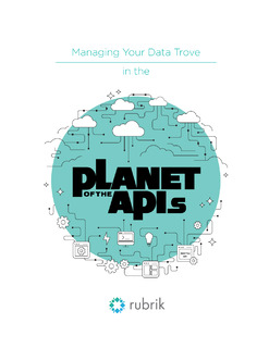 Managing Your Data Trove in the Planet of the APIs