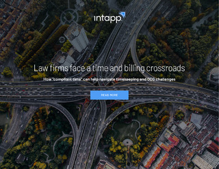 Free ebook on improving compliant time: “Law firms face a time and billing crossroads”
