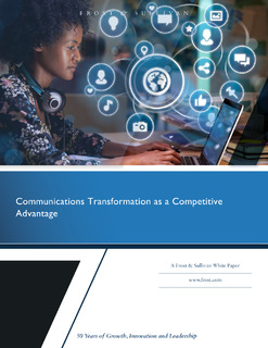 Communications Transformation as a Competitive Advantage
