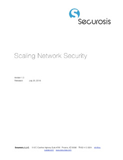 Securosis Report: Scaling Network Security