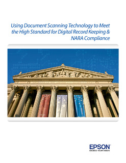 Using Document Scanning Technology to Meet the High Standard for Digital Record Keeping & Compliance